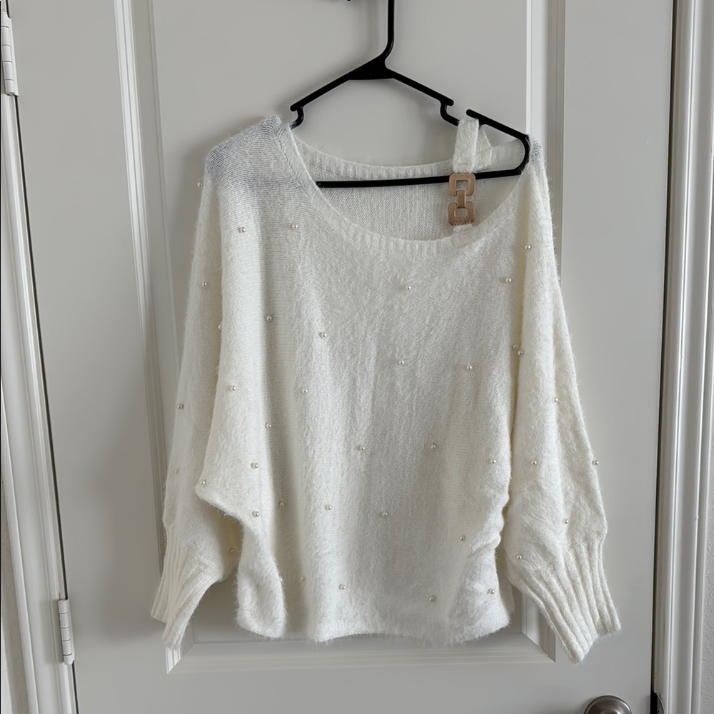 Elegant White Sweater